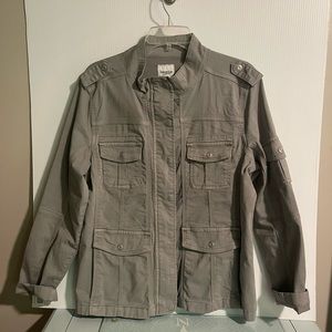 Kensi Jeans Gray Utility Jacket Size X-Large